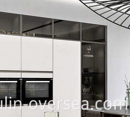 Modern fashion light luxury kitchen cabinet
